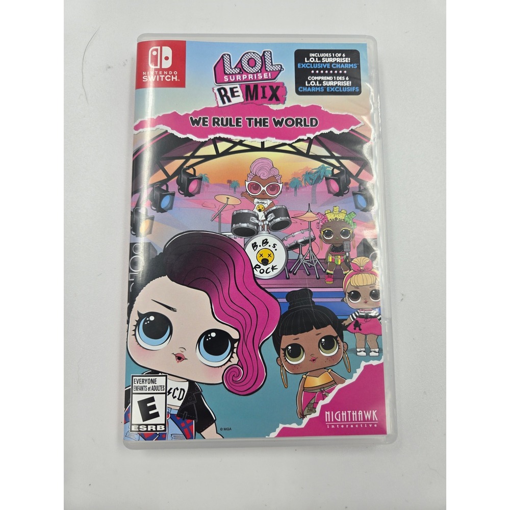 Nintendo Switch L O L Surprise Remix We Rule The World Game - Game & Case